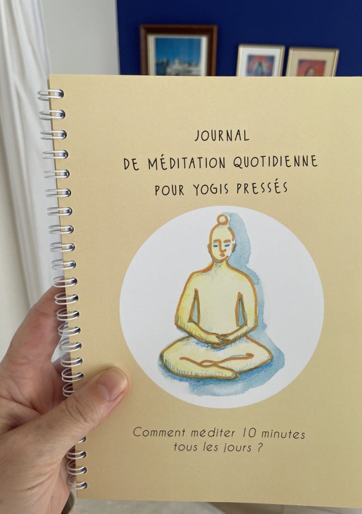 journal de méditation fermé